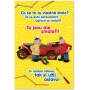 Ditipo Playing card for birthday original melody from bedtime story Pat and Mat 224 x 157 mm