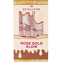I Heart Revolution Rose Gold Glow Mini Chocolate Palette Brightener Palette 11.2 g