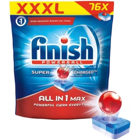 Finish All in 1 Max Regular dishwasher tablets 76 pieces