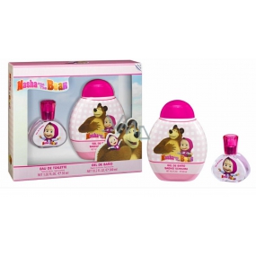 Masha and the Bear eau de toilette 30 ml + shower gel 300 ml for children gift set