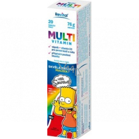 Revital The Simpsons Multivitamin food supplement for normal immune function 20 effervescent tablets