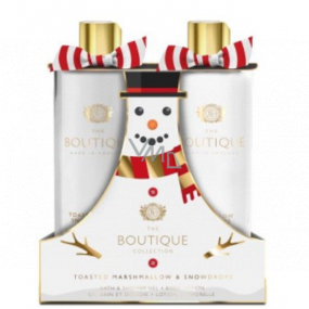 Grace Cole Toasted marshmallow & Snowdrops - Toast marshmallow and snowdrops shower gel 500 ml + body lotion 500 ml, cosmetic set
