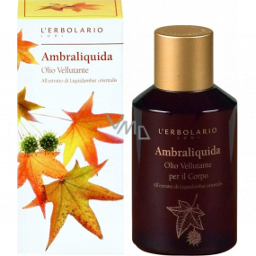 L'Erbolario Ambraliquida Smoothing Body Oil 125 ml