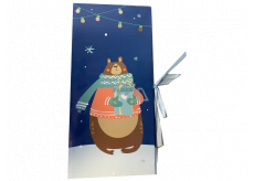 Albi Gift box Christmas animals 11 cm × 23 cm × 0.7 cm