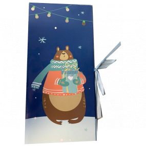 Albi Gift box Christmas animals 11 cm × 23 cm × 0.7 cm
