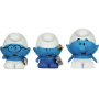 Smurfs playset with 3 different types of figures, recommended age 4+