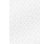 Ditipo Gift wrapping paper 70 x 100 cm Trendy Colours white 2 sheets