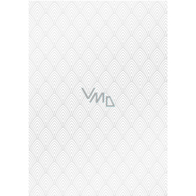 Ditipo Gift wrapping paper 70 x 100 cm Trendy Colours white 2 sheets