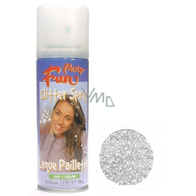 Goodmark Party Fun Glitter Hairspray Silver Spray 125 ml