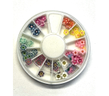 Nail Accessory Nail decorations rhinestones, flowers mix of colours and types