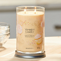 Yankee Candle Vanilla Cupcake - Vanilla Cupcake scented candle Signature Tumbler large glass 2 wicks 567 g