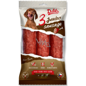 Dafiko Jumbo Sausage dog sausage, meat delicacy for dogs 60 g