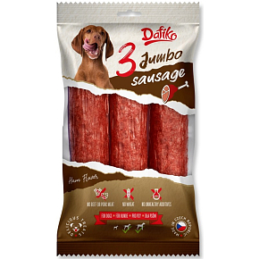 Dafiko Jumbo Sausage dog sausage, meat delicacy for dogs 60 g