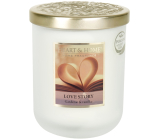 Heart & Home Love Story Soy scented candle large burns up to 75 hours 320 g