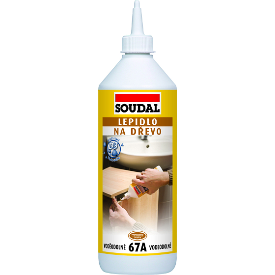 Soudal 67A wood glue for carpenters and joiners, 250 g