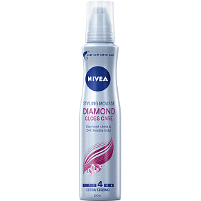 Nivea Diamond Gloss Care Mousse Hairspray, 150 ml