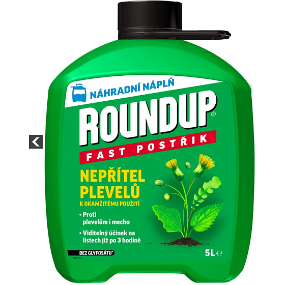 Roundup Fast 1H without glyphosate Replacement Refill 5 l