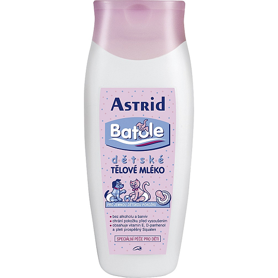 Astrid Toddler body lotion for children 200 ml