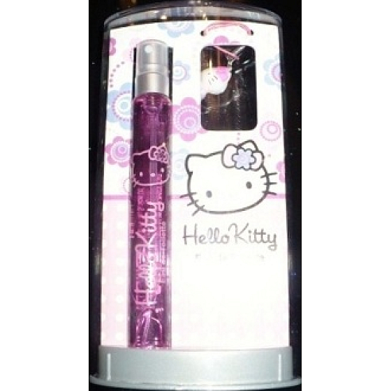 Koto Hello Kitty Eau de Toilette for Girls 15 ml + mobile phone pendant, cosmetic set