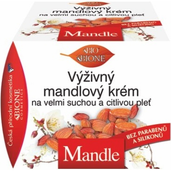 Bione Cosmetics Almond Nourishing Day Almond Cream for Very Dry and Sensitive Skin 51 ml