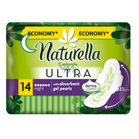 Naturella Ultra Camomile Night hygiene pads 14 pieces