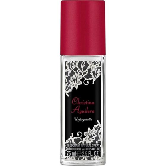 Christina Aguilera Unforgettable perfumed deodorant glass for women 75 ml