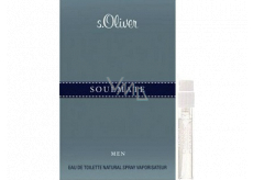 s.Oliver Soulmate Men Eau de Toilette with Spray 1 ml, vial