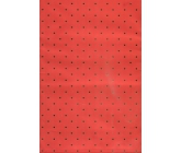 Nekupto Foil bag Red with balls 20 x 35 cm
