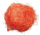 Sisal orange decorative 30 g