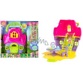EP Line Paula & Friends House playset with figure 7 cm, recommended age 3+