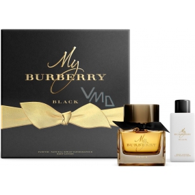 Burberry My Burberry Black perfumed water for women 50 ml + body lotion 75 ml, gift set