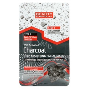 Beauty Formulas Charcoal Activated black charcoal face mask 13 g