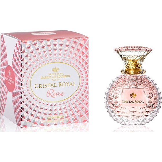Marina de Bourbon Cristal Royal Rose Eau de Parfum for Women 7.5 ml, Miniature