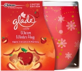 Glade Warm Winter Hug Apple, Cinnamon & Nutmeg vonná svíčka ve skle doba hoření až 30 hodin 120 g
