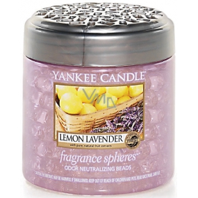 Yankee Candle Lemon Lavender - Lavender Spheres fragrant pearls neutralize odors and refresh small spaces 170 g