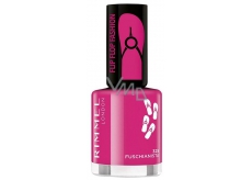 Rimmel London 60 Seconds Flip Flop lak na nehty 325 Fuschianista 8 ml