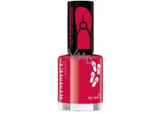 Rimmel London 60 Seconds Flip Flop Nail Polish 312 Be Red-y 8 ml