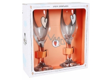 WEDDING SET glasses - champagne Wedding 2018