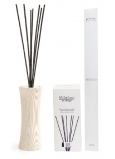 Millefiori Milano Air Design Diffuser Container for Scenting Fragrance Using Porous Wooden Top Clepsydra White