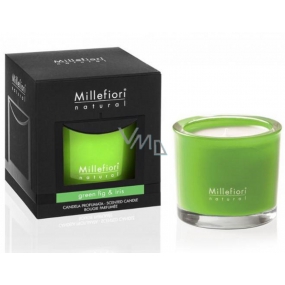 Millefiori Milano Natural Green Fig & Iris - Green Fig and Iris Scented candle burns for up to 60 hours 180 g