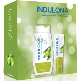 Indulona Oliva hand cream 85 ml + body lotion 250 ml, cosmetic set