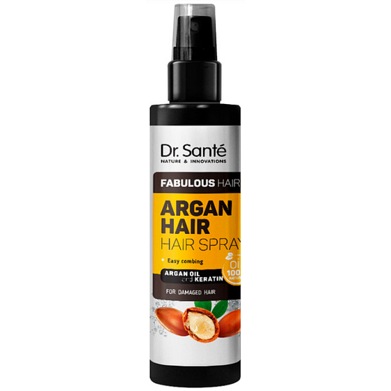 Dr. Santé Argan oil and keratin hair spray for damaged hair 150 ml