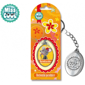 Nekupto Miss Cool Keyring Mouse Cute showgirl 4 x 2.7 cm