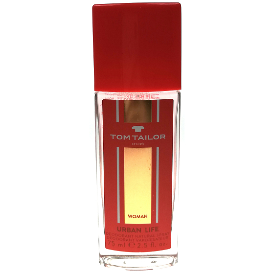 Tom Tailor Urban Life Woman perfumed deodorant glass 75 ml