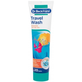 Dr. Beckmann Travel Wash concentrated detergent travel pack 20 doses 100 ml