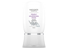 Nafigate Cosmetics Pearly Nourishing Nourishing Mask with Vitamin E Beads for Tired Skin 40+ 50 ml