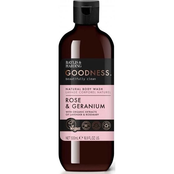 Baylis & Harding Rose and Nutmeg Shower Gel 500 ml