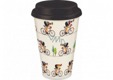 Albi Bamboo travel mug Cyclist 340 ml