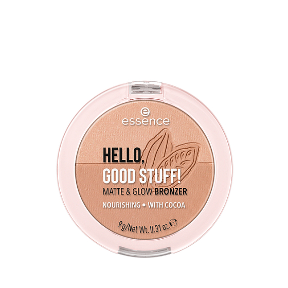 Essence Hello, Good stuff! Matte & Glow bronzer 10 Cocoa-cool 9 g