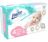 Linteo Baby Premium 4 Maxi 8 - 15 kg disposable diapers 50 pieces